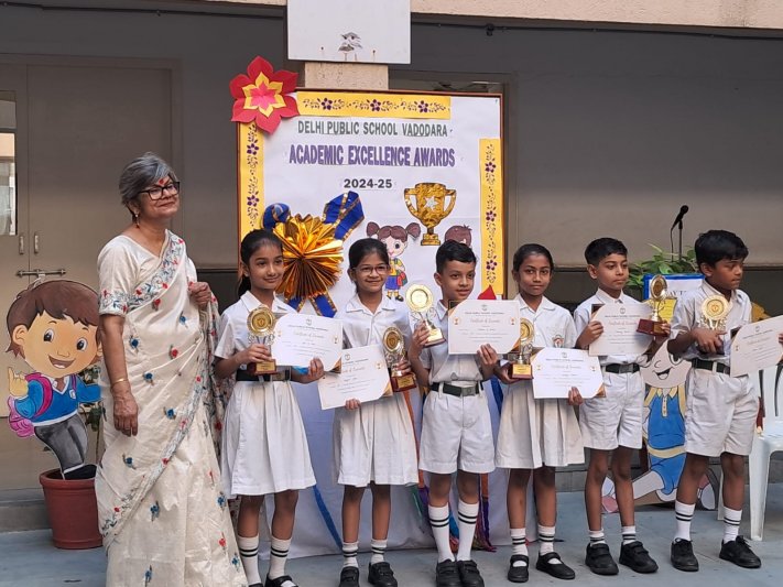 Academic Awards for the year 24-25 and 100 % Attendance Awards 