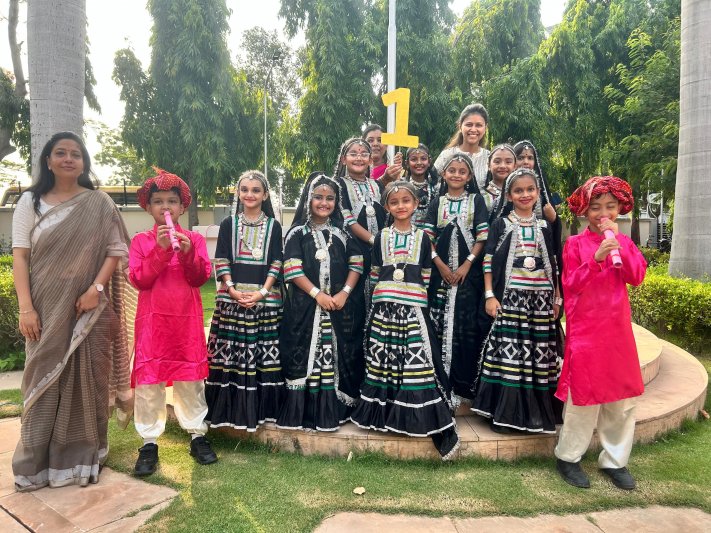 Inter House Competitions Class IV Twirling Troupe