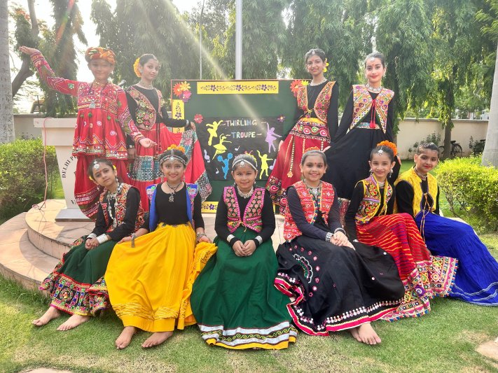 Inter House Competitions Class IV Twirling Troupe