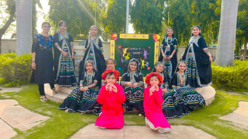 Inter House Competitions Class IV Twirling Troupe