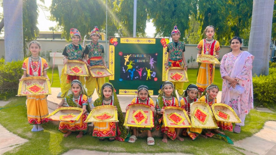 Inter House Competitions Class IV Twirling Troupe
