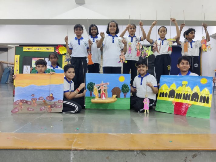 Inter House Competitions Class V Puppet Groove