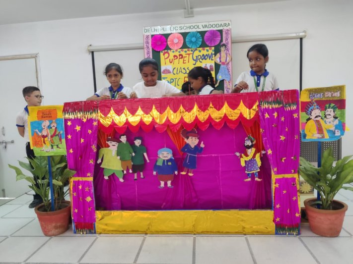 Inter House Competitions Class IV Puppet Groove