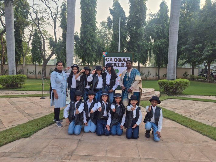 Inter House Competitions Class V Global Twirlers