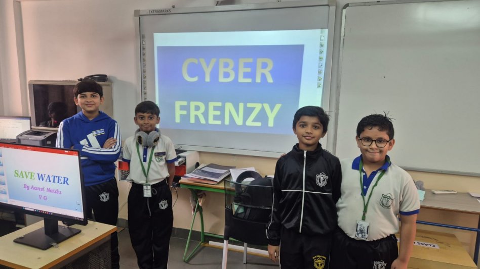 Inter House Competitions Class V Cyber Frenzy